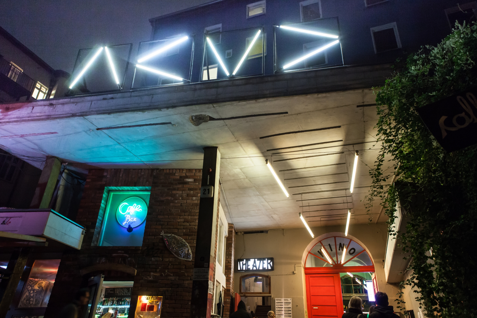 © Sophie Adamski Eingangsbereich vom ACUD Kunsthaus