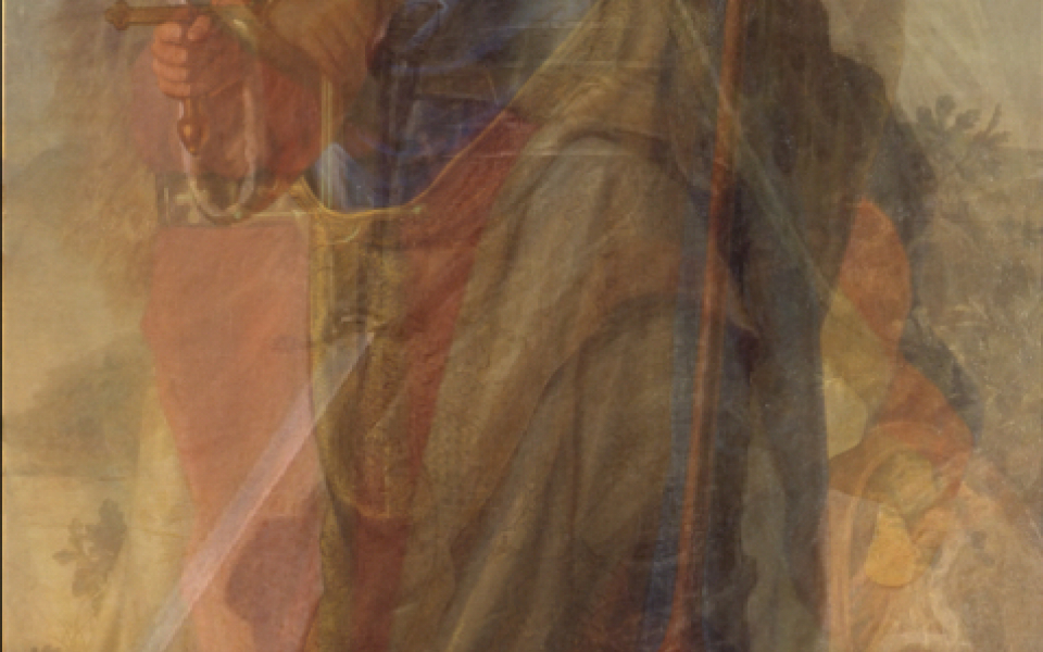 © Oliver Zahn Collage, Frau, Deutschlandflagge